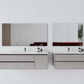 现代浴室柜3D模型下载